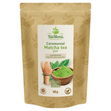 BioMenü bio Matcha Čaj Ceremoniálny prášok 60 g