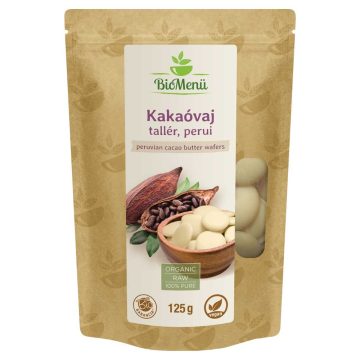 BioMenü bio Kakaové Maslo Thaler z Peru 125 g