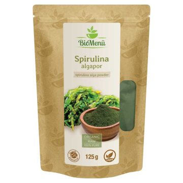 BioMenü bio Spirulina prášok 125 g