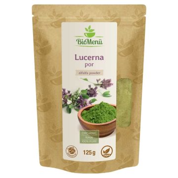   BioMenü bio Lucernový prášok 125 g BLÍZKO DÁTUMU EXPIRÁCIE