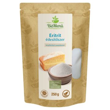   BioMenü bio Erytritol Sladidlo 250 g BLÍZKO DÁTUMU EXPIRÁCIE