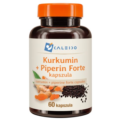 Caleido Kurkumín + Piperín Forte kapsuly 60 ks