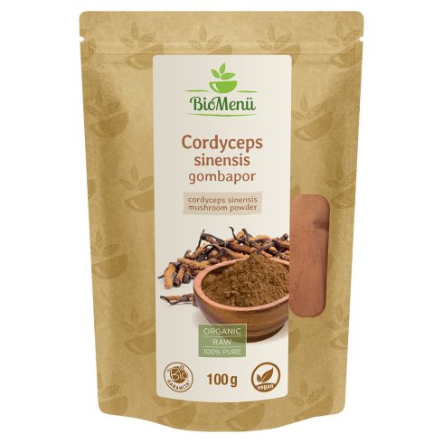 BioMenü Bio Cordyceps sinensis Hubový prášok 100 g