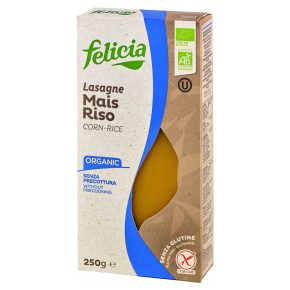   Felicia bio Kukuričná Ryža Lasagne bezlepkové cestoviny 250 g