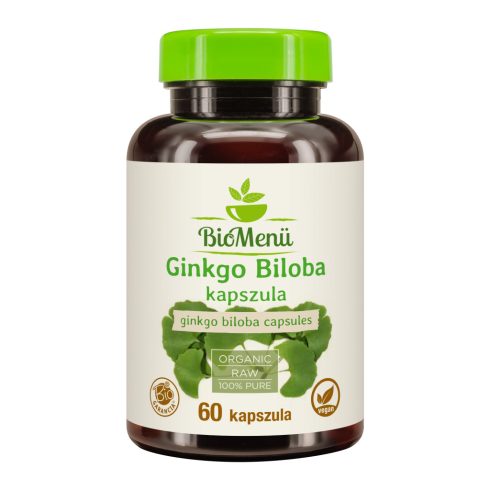 BioMenü Bio Ginkgo Biloba kapsuly 60 ks